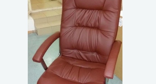 Обтяжка офисного кресла. Алма-Атинская